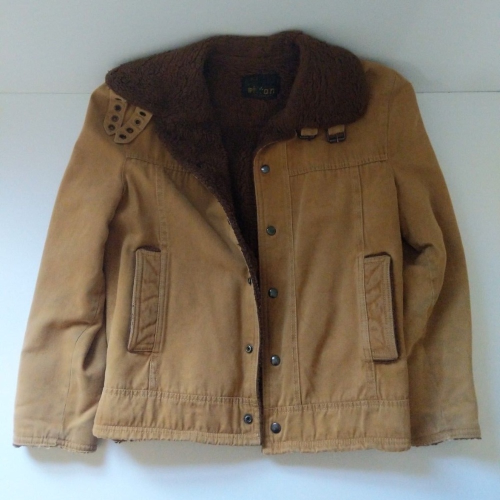 Silton California Size 40 Trucker Sherpa Jacket